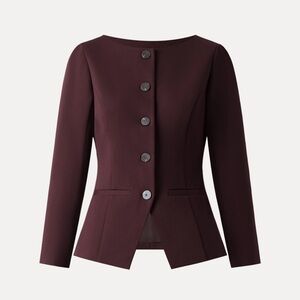 OGL Deep Burgundy Women's Blazer